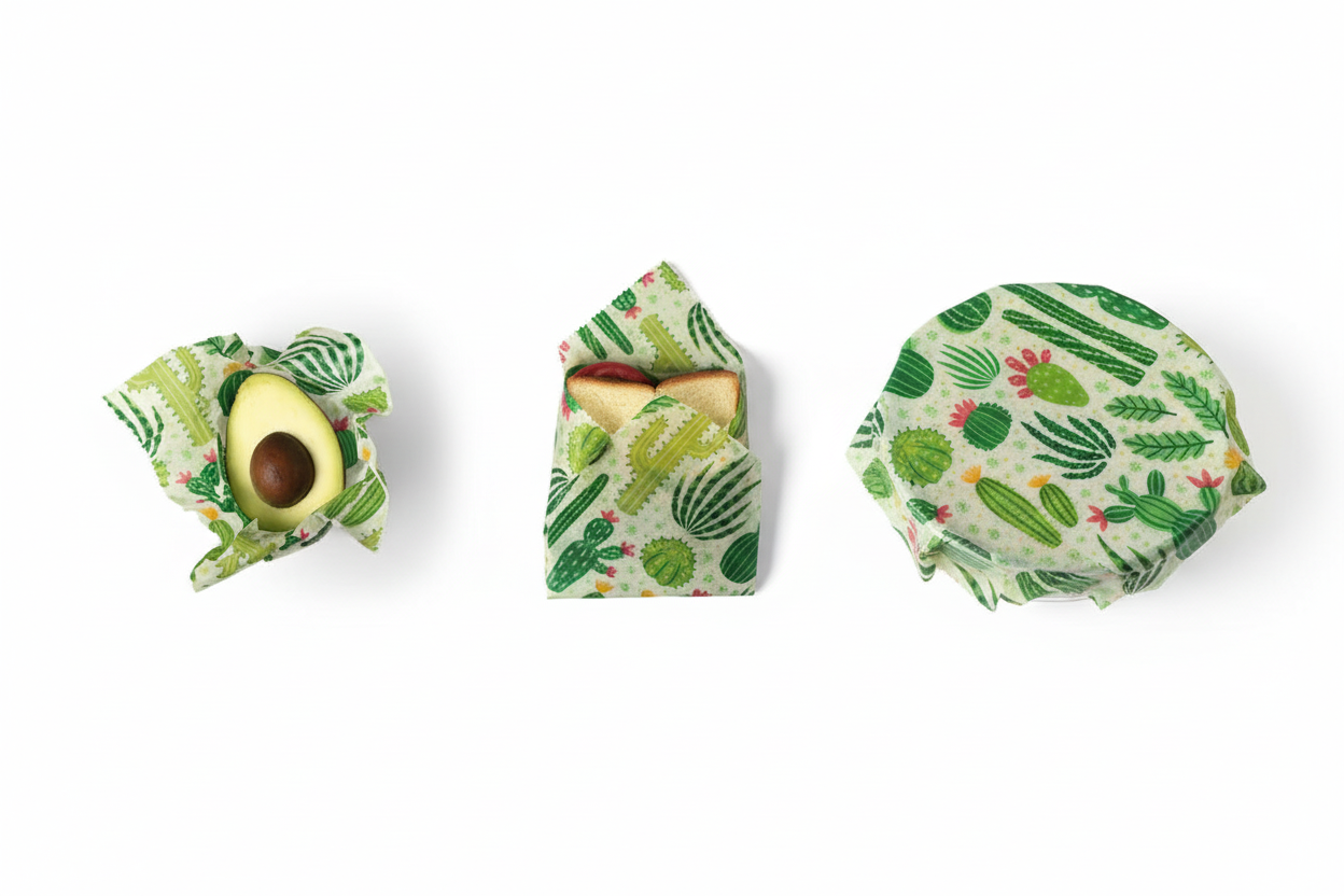 Beeswax Wrap Usage Horizontal