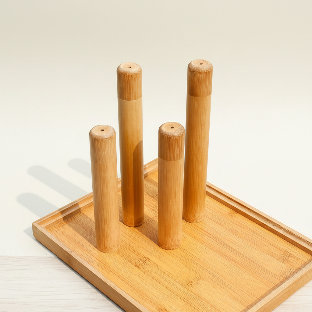 Cases on Bamboo Holder