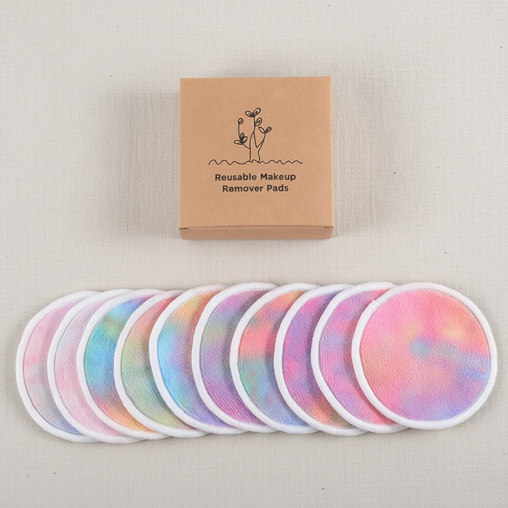 Rainbow Pads Flat Lay
